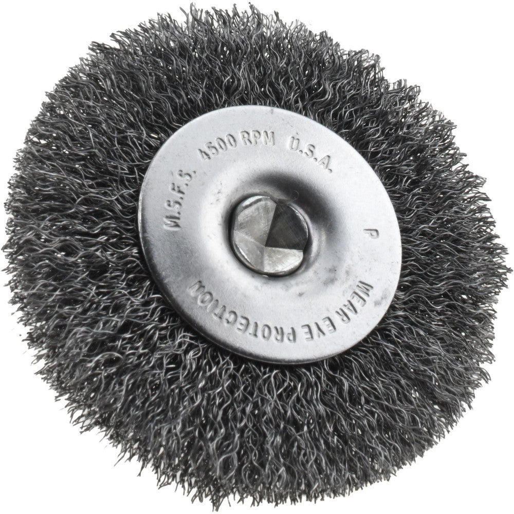 Private Brands Specialty, Inc. PB84021 Wheel Brush 2-1/2" Wheel Dia, Crimped