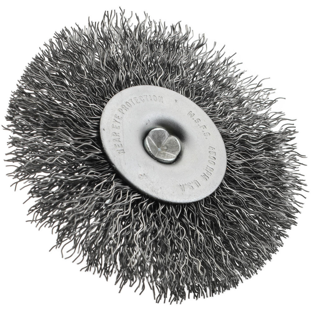 Value Collection PB84024 Wheel Brush 3" Wheel Dia, Crimped