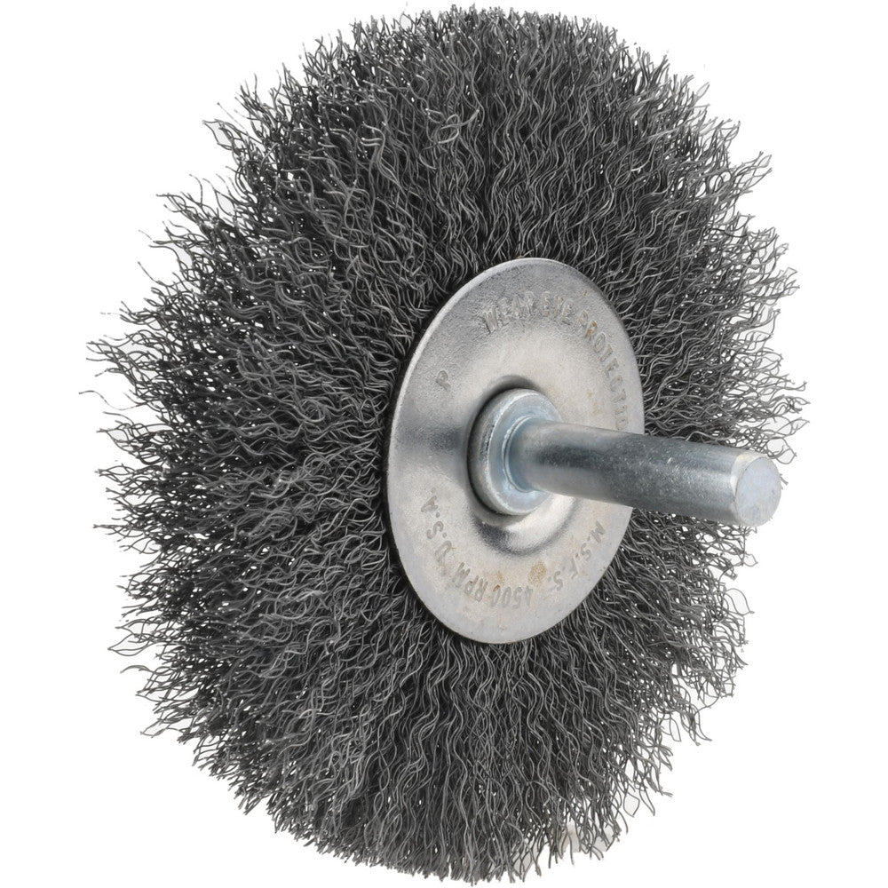 Value Collection PB84025 Wheel Brush 3" Wheel Dia, Crimped