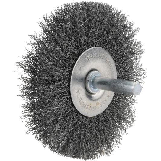 Value Collection PB84025 Wheel Brush 3" Wheel Dia, Crimped