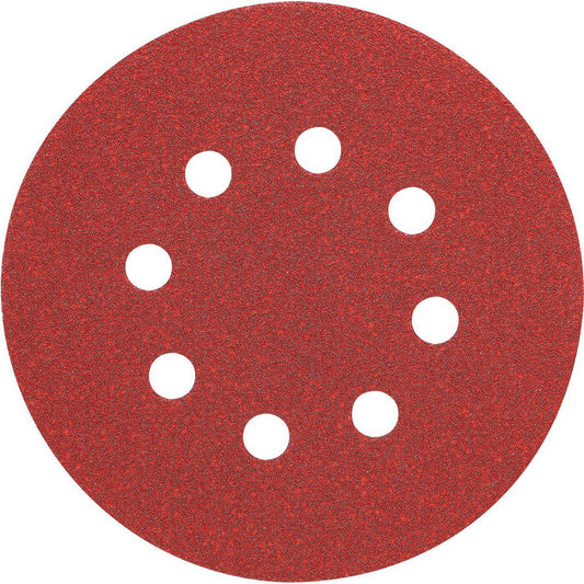 DeWALT DW4309 Hook & Loop Disc 5" Dia, 80 Grit, Coated, Aluminum Oxide