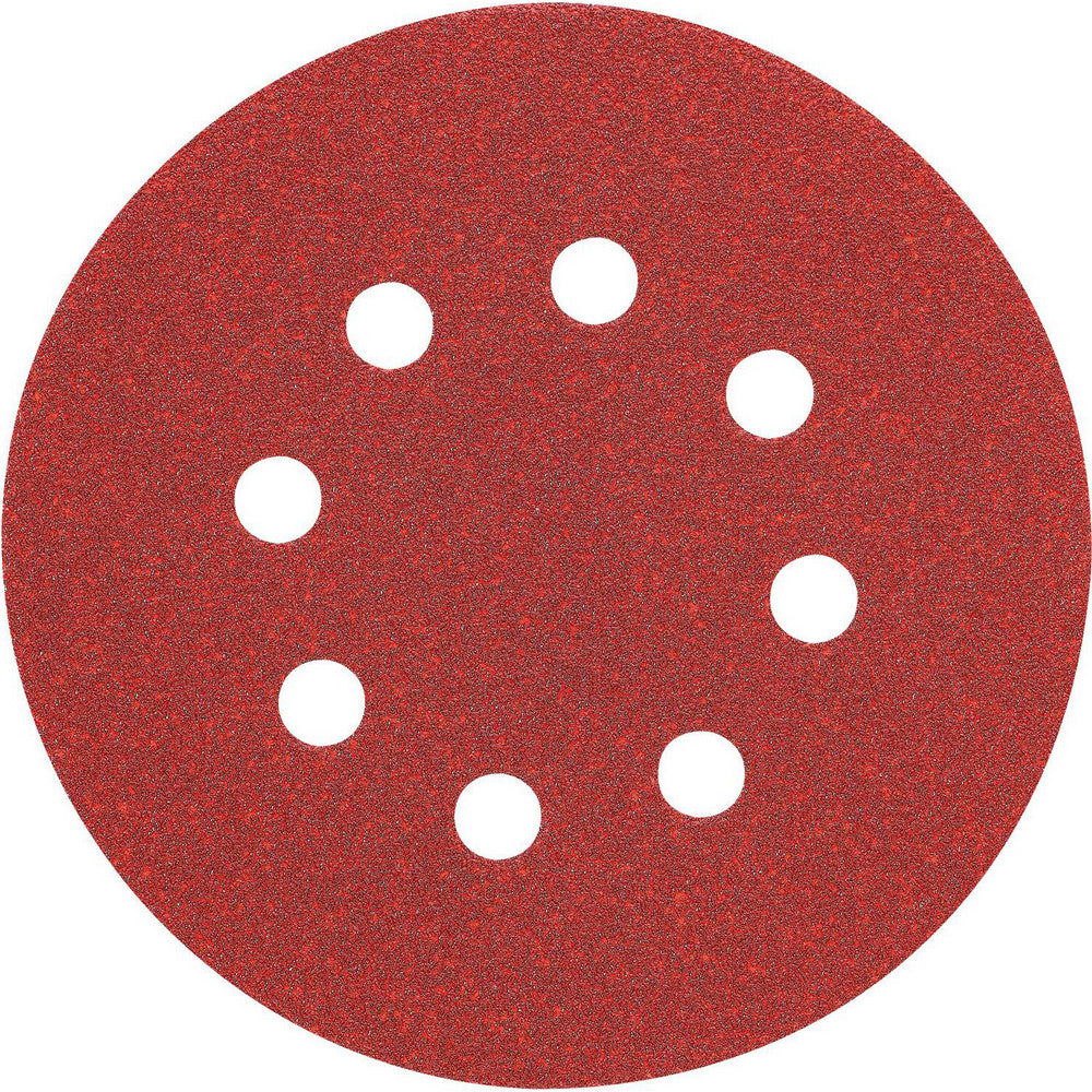 DeWALT DW4314 Hook & Loop Disc 5" Dia, 220 Grit, Coated, Aluminum Oxide