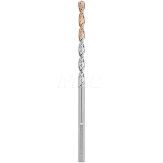 DeWALT DW5227 5/32" Diam, Round with Flats Shank, Carbide-Tipped Rotary & Hammer Drill Bit