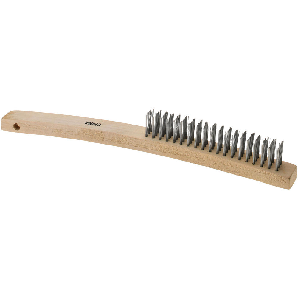 Value Collection CBR0215 Scratch Brush, 3 Rows, 19 Columns, Steel