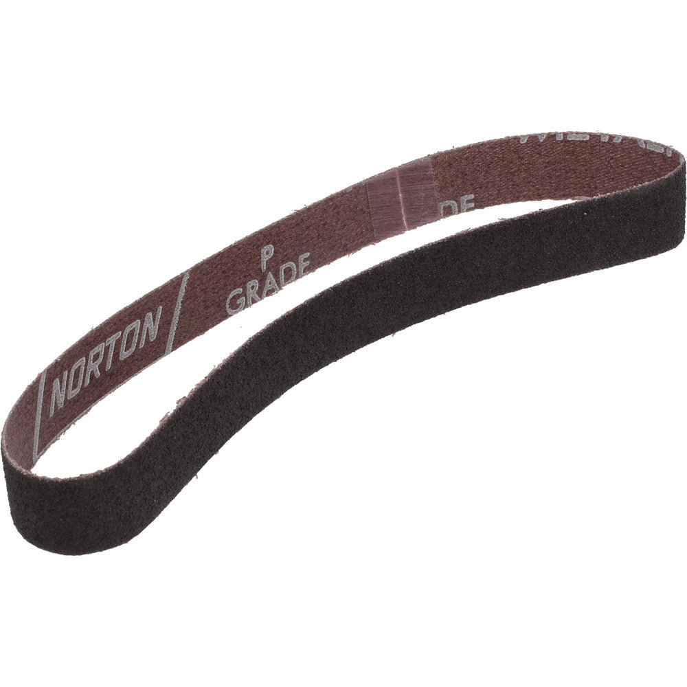 Norton 78072739966 Abrasive Belt  3/4" Wide, 18" OAL, 60 Grit, Aluminum Oxide
