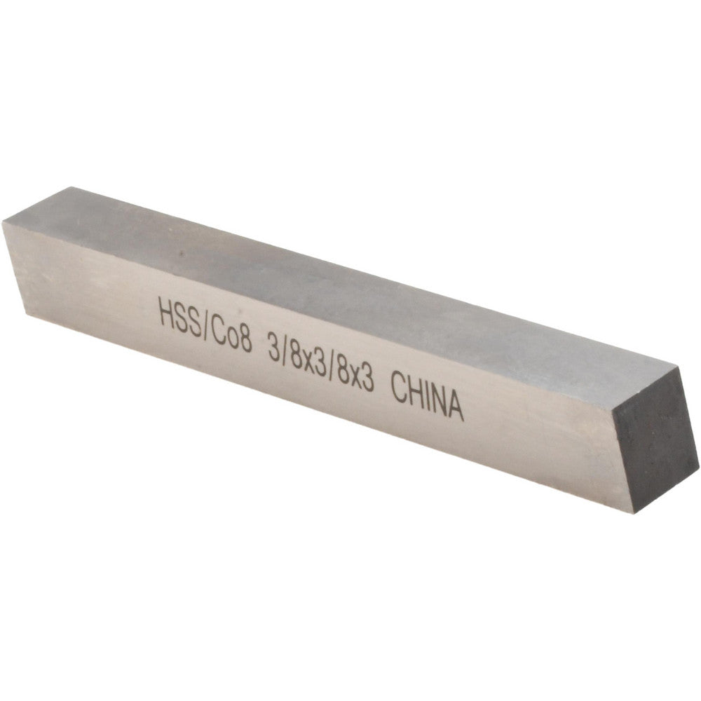 Value Collection 460-6067 Tool Bit Blank 3/8" Wide, 3/8" High, 3" OAL, M42 Cobalt, Square