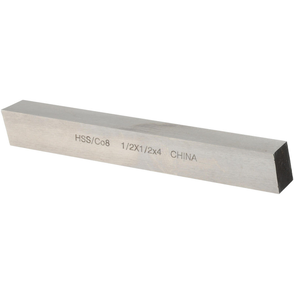 Value Collection 460-6111 Tool Bit Blank 1/2" Wide, 1/2" High, 4" OAL, M42 Cobalt, Square