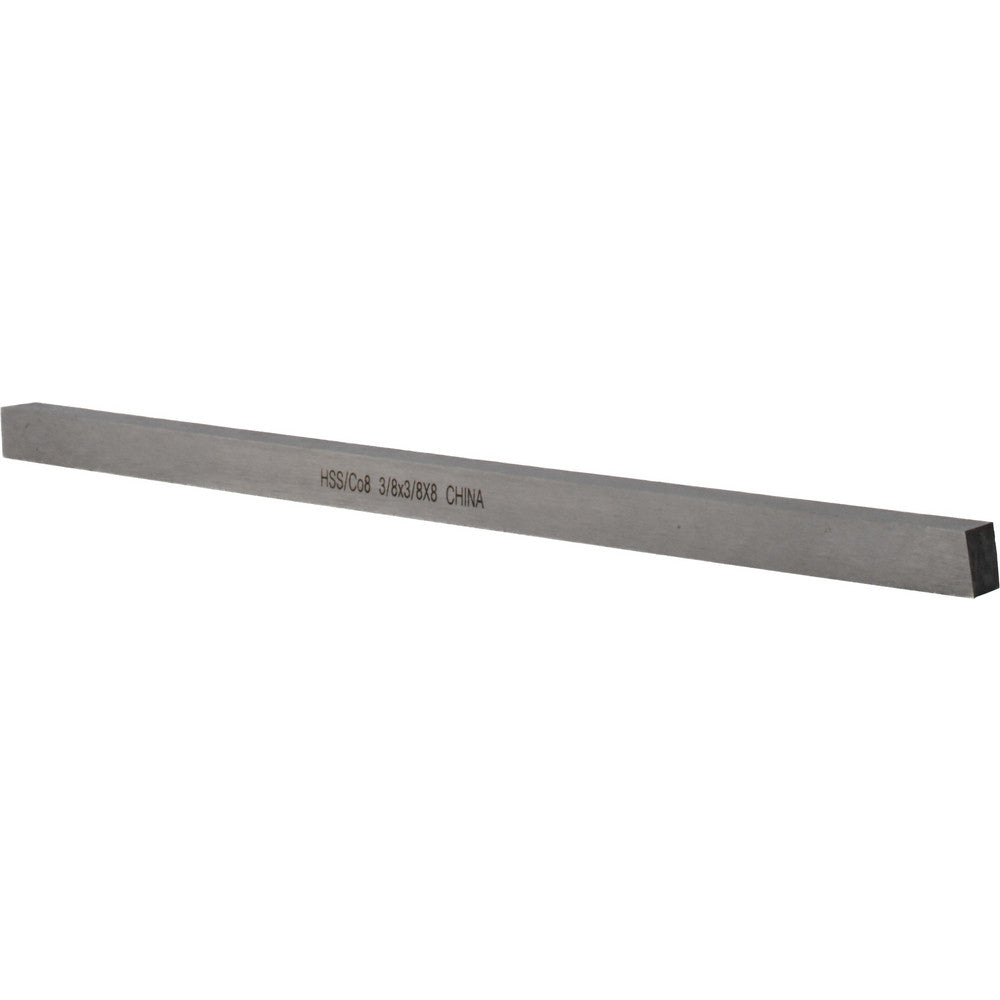 Value Collection 460-6330 Tool Bit Blank 3/8" Wide, 3/8" High, 8" OAL, M42 Cobalt, Square