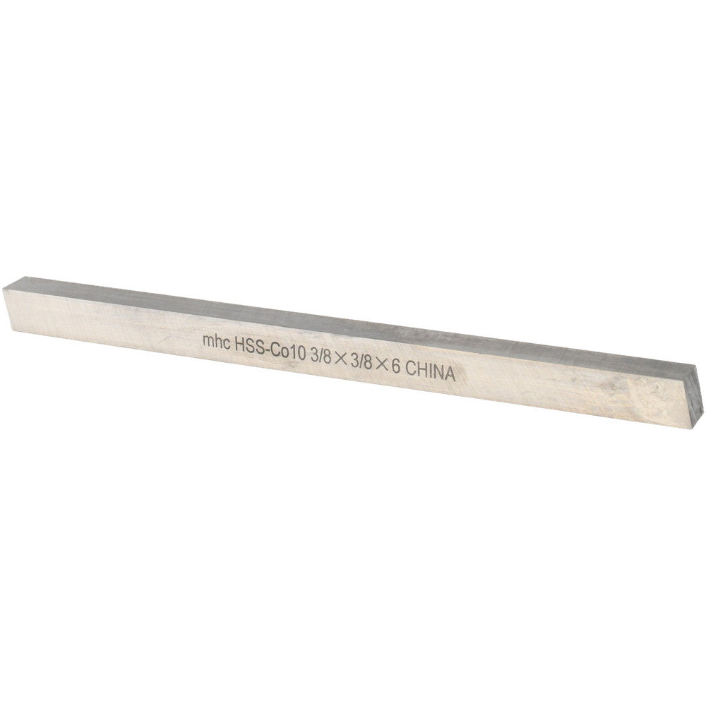 Value Collection 460-10714 Tool Bit Blank 3/8" Wide, 3/8" High, 6" High, M42 Cobalt, Square