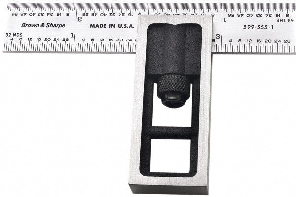 TESA Brown & Sharpe 599-555-3 4 Inch Long, 4R Double Square