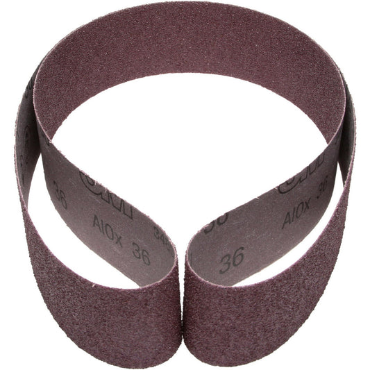 3M 7010516909 Abrasive Belt 1-1/2" Wide, 42" Long, 120 Grit, Aluminum Oxide
