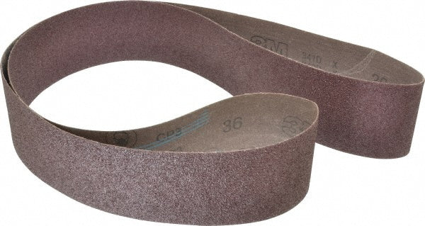 3M 7010515794 Abrasive Belt  3" Wide, 72" OAL, 36 Grit, Aluminum Oxide