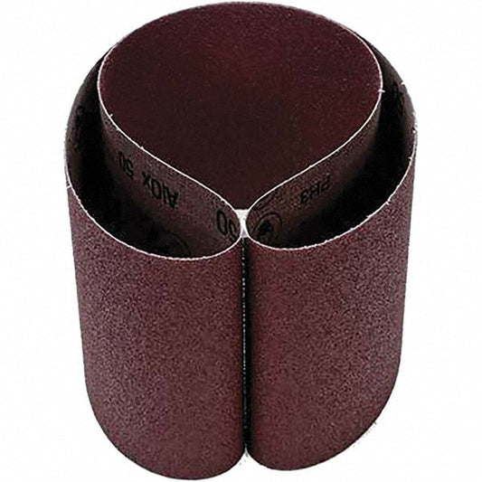 3M 7000118864 Abrasive Belt 6" Wide, 48" Long, 50 Grit, Aluminum Oxide