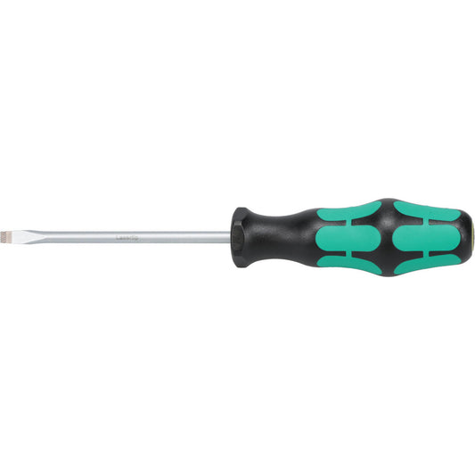 Wera 05007610001 Slotted Screwdriver 3/16" Width, 7-3/4" OAL, 4" Blade Length