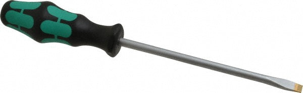 Wera 05007635001 Slotted Screwdriver 9/32" Width, 10" OAL, 6" Blade Length