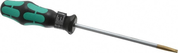 Wera 05110007001 Slotted Screwdriver 7/32" Width, 8-3/4" OAL, 5" Blade Length