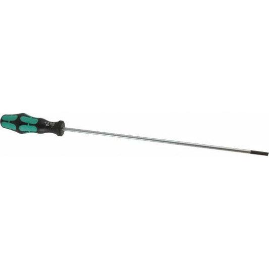 Wera 05008060001 Slotted Screwdriver 7/32" Width, 15-5/8" OAL, 12" Blade Length