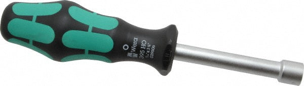 Wera 05029506001 Nut Driver 7/16" Drive, Hollow Shaft, Ergonomic Handle, 7-3/4" OAL