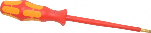 Wera 05006120001 Slotted Screwdriver 7/32" Width, 8-3/4" OAL, 5" Blade Length