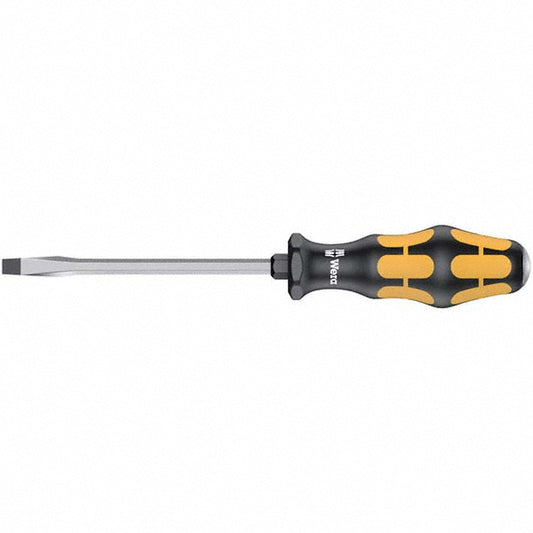 Wera 05018266001 Slotted Screwdriver 9/32" Width, 9" OAL, 5" Blade Length