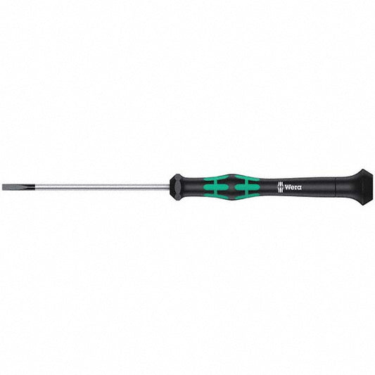 Wera 05118010001 Slotted Screwdriver 1/8" Width, 6-7/8" OAL, 3-1/8" Blade Length