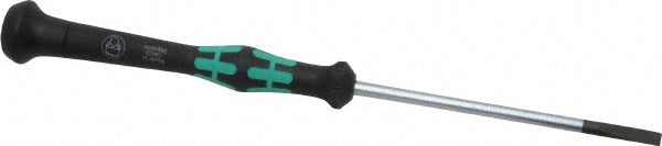 Wera 05118012001 Slotted Screwdriver 9/64" Width, 6-7/8" OAL, 3-1/8" Blade Length
