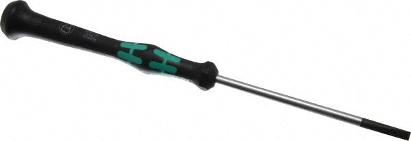 Wera 05118014001 Slotted Screwdriver 5/32" Width, 6-7/8" OAL, 3-1/8" Blade Length