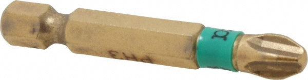Wera 05059534001 Power Screwdriver Bit #3 Phillips, PH3 Speciality Point Size, 1/4" Hex Drive