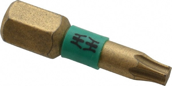 Wera 05066102001 Power Screwdriver Bit T15 Torx, TX15 Speciality Point Size, 1/4" Hex Drive