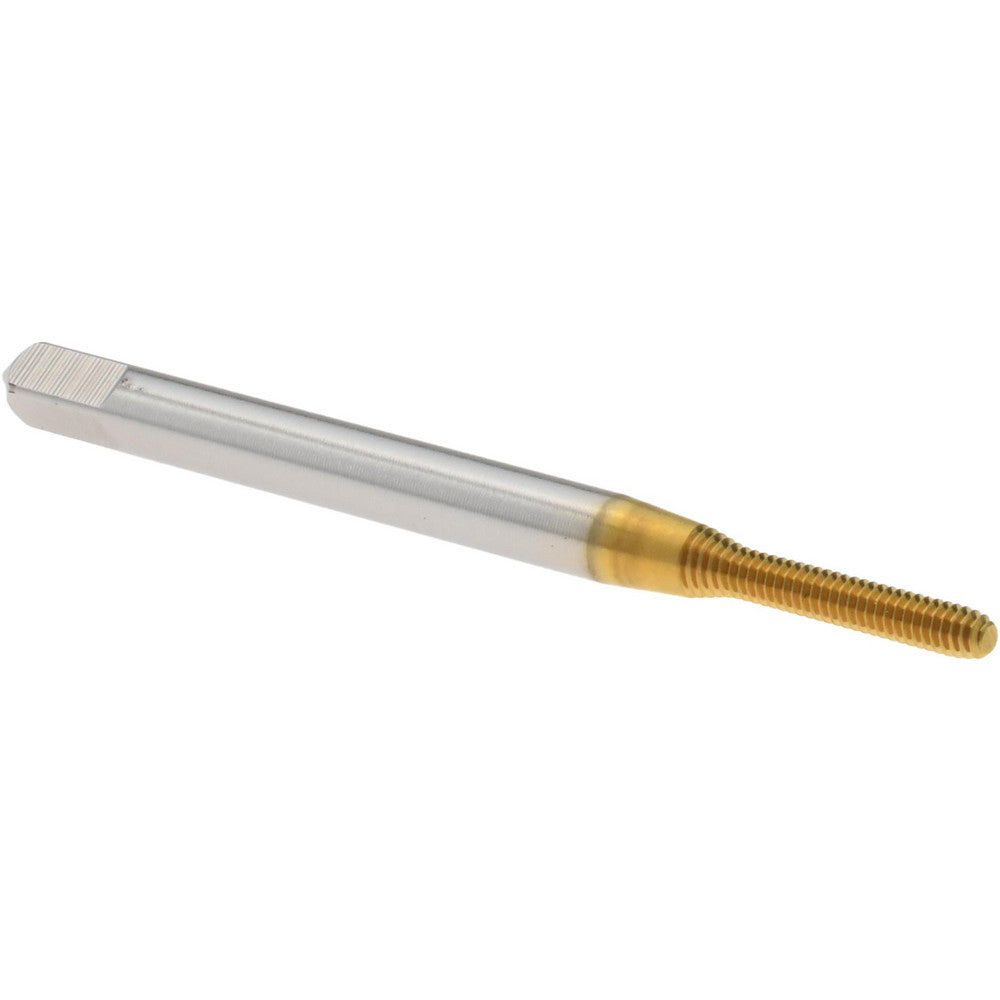 Balax 17283-01T Thread Forming Tap M2x0.4 Metric, 4H Class of Fit, Bottoming Chamfer, High-Speed Steel, Titanium Nitride Finish