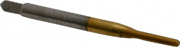 Balax 17285-01T Thread Forming Tap M2x0.4 Metric, 6H Class of Fit, Bottoming Chamfer, High-Speed Steel, Titanium Nitride Finish