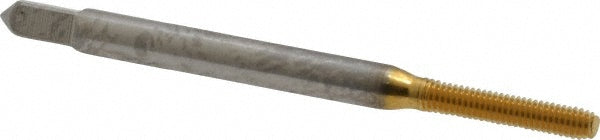 Balax 17423-01T Thread Forming Tap M2.5x0.45 Metric, 4H Class of Fit, Bottoming Chamfer, High-Speed Steel, Titanium Nitride Finish