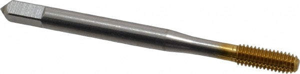 Balax 17947-01T Thread Forming Tap M4x0.7 Metric, 6H Class of Fit, Bottoming Chamfer, High-Speed Steel, Titanium Nitride Finish