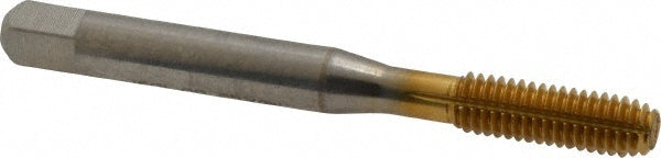 Balax 18345-01T Thread Forming Tap M6x1 Metric, 4H Class of Fit, Bottoming Chamfer, High-Speed Steel, Titanium Nitride Finish