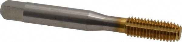Balax 18545-01T Thread Forming Tap M8x1.25 Metric, 4H Class of Fit, Bottoming Chamfer, High-Speed Steel, Titanium Nitride Finish