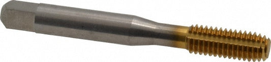 Balax 18545-01T Thread Forming Tap M8x1.25 Metric, 4H Class of Fit, Bottoming Chamfer, High-Speed Steel, Titanium Nitride Finish