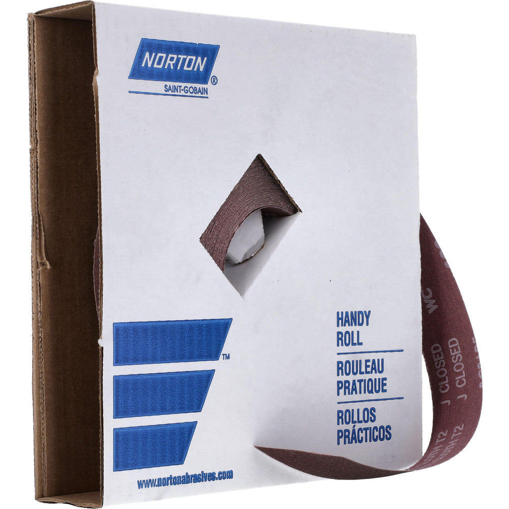 Norton 66261126286 1-1/2" x 50 Yd 120 Grit Aluminum Oxide Shop Roll