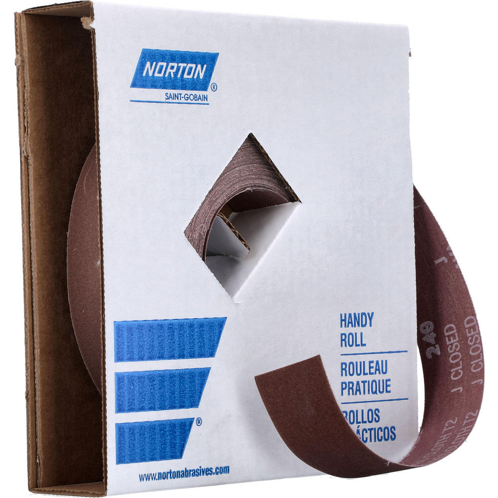 Norton 66261126282 1-1/2" x 50 Yd 240 Grit Aluminum Oxide Shop Roll