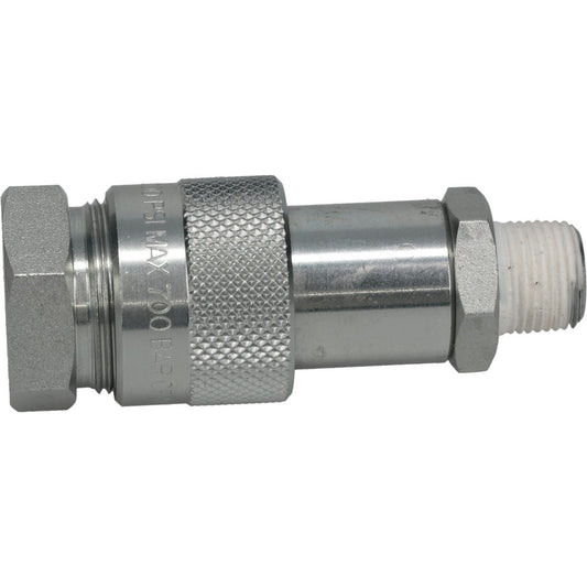 Enerpac C604 Hydraulic Hose High-Flow Coupler Set 3/8", 10,000 psi