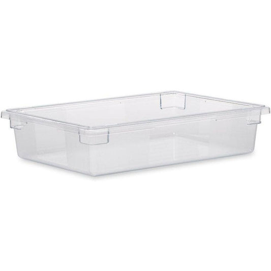 Rubbermaid FG330800CLR Food Tote Box Container Polycarbonate, Rectangular