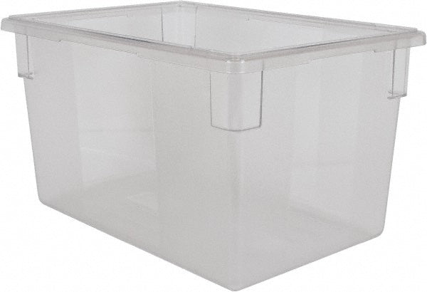 Rubbermaid FG330100CLR Food Tote Box Container Polycarbonate, Rectangular