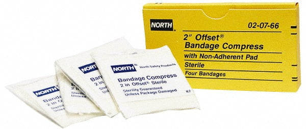 ProStat 020766 4 Qty 1 Pack 2" Long x 2" Wide, General Purpose Compress
