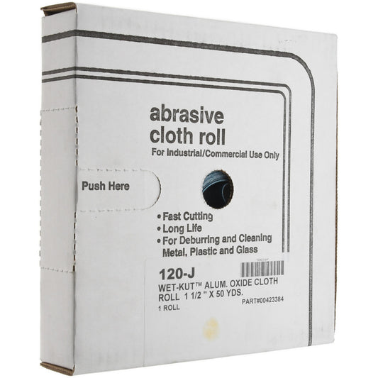 Value Collection 30333-MSC 1-1/2" x 50 Yd 120 Grit Aluminum Oxide Shop Roll