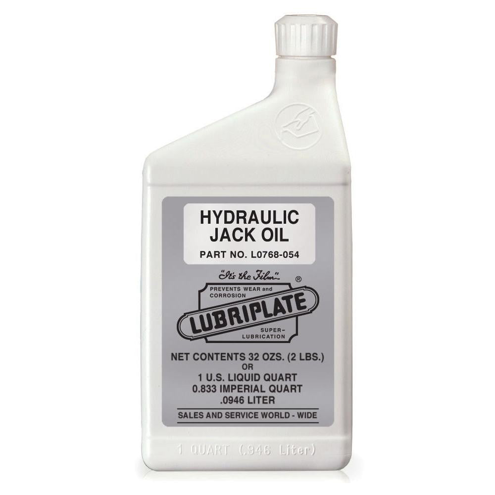Lubriplate L0768-054 Hydraulic Machine Oil SAE 10, ISO 32, 1 qt, Bottle