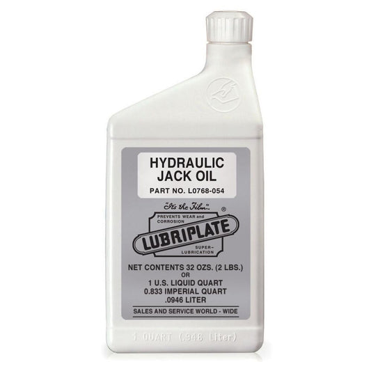 Lubriplate L0768-054 Hydraulic Machine Oil SAE 10, ISO 32, 1 qt, Bottle