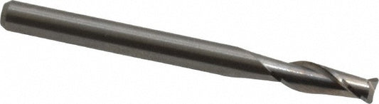 M.A. Ford 12112512 Corner Radius End Mill 1/8" Dia, 3/8" LOC, 0.02" Radius, 2 Flutes, Solid Carbide