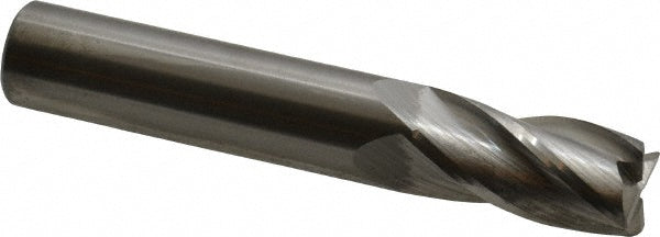 M.A. Ford 11150002 Corner Radius End Mill 1/2" Dia, 1" LOC, 0.02" Radius, 4 Flutes, Solid Carbide