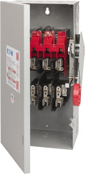 Eaton Cutler-Hammer DH361FGK Safety Switch NEMA 1, 30 Amp, Fused