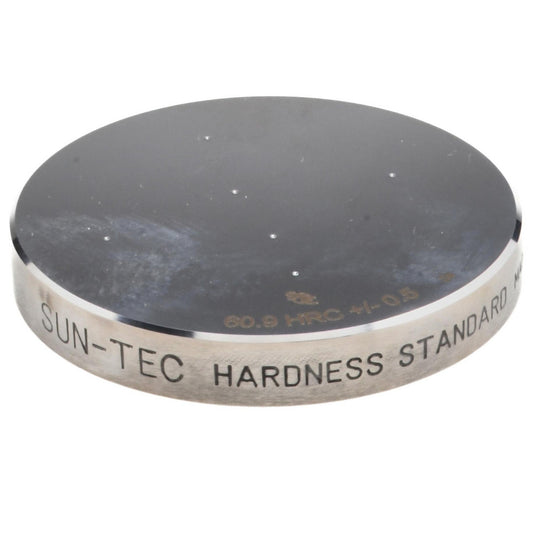 Sun Tec Corp HTR30760D Rockwell C Scale, Steel, Hardness Calibration Test Block