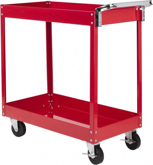Sunex Tools 8003SC Service Utility Cart Steel, Red